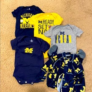 MICHIGAN baby bundle 3-6 month